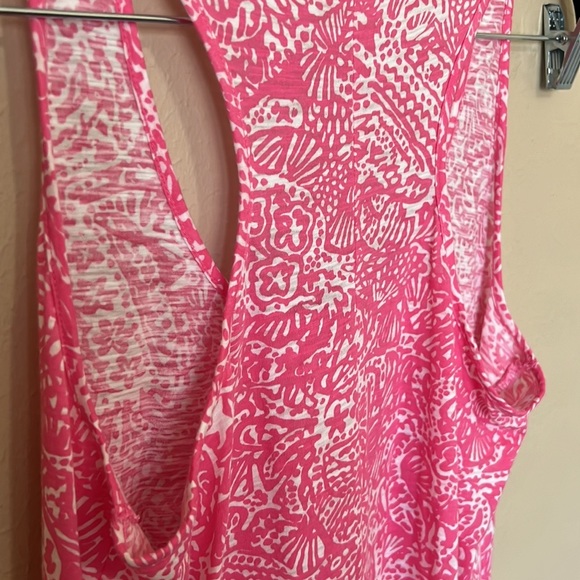 Lilly Pulitzer Cordon Hotty Pink Get Crackin Cotton Dress-Small NWOT - Picture 4 of 9